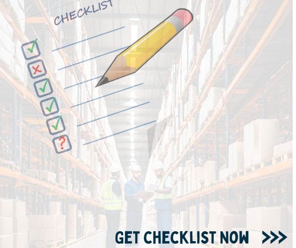pallet racking inspection checklist sydney