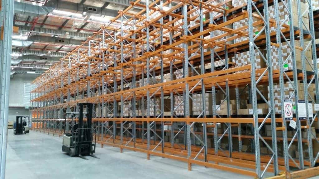 Colby racking for warehouse storage solution
