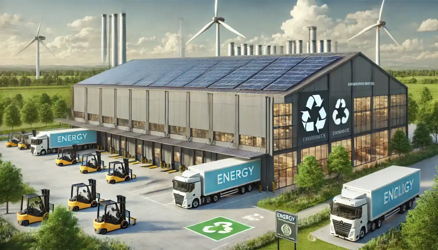 warehouse reducing carbon footprint sustainable warehousing future